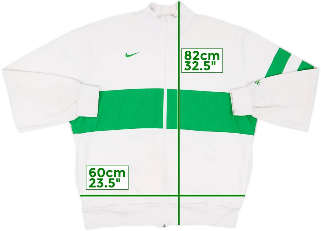 2009-10 Celtic Nike Track Jacket - 6/10 - (XXL)