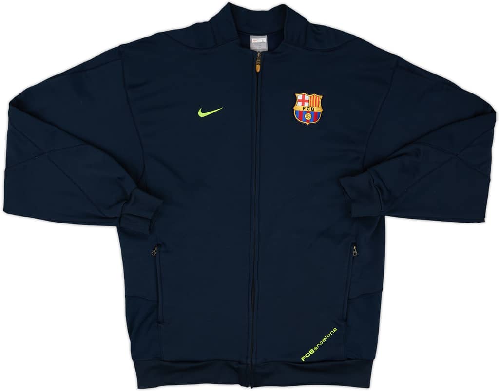 2007-08 Barcelona Nike Track Jacket - 8/10 - (L)
