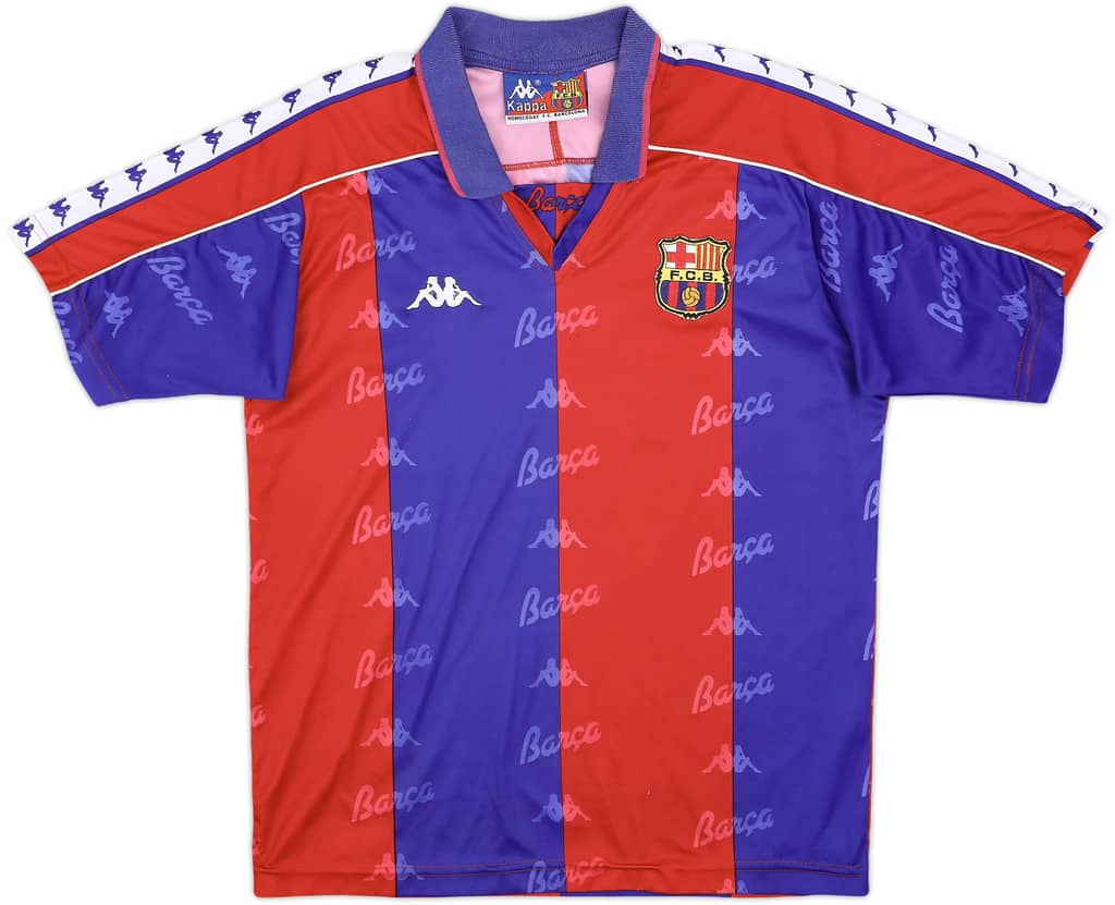 1992-95 Barcelona Home Shirt - 8/10 - (S)