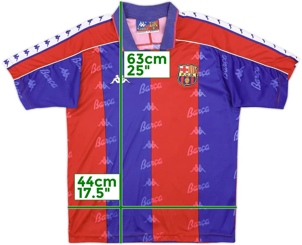 1992-95 Barcelona Home Shirt - 8/10 - (S)