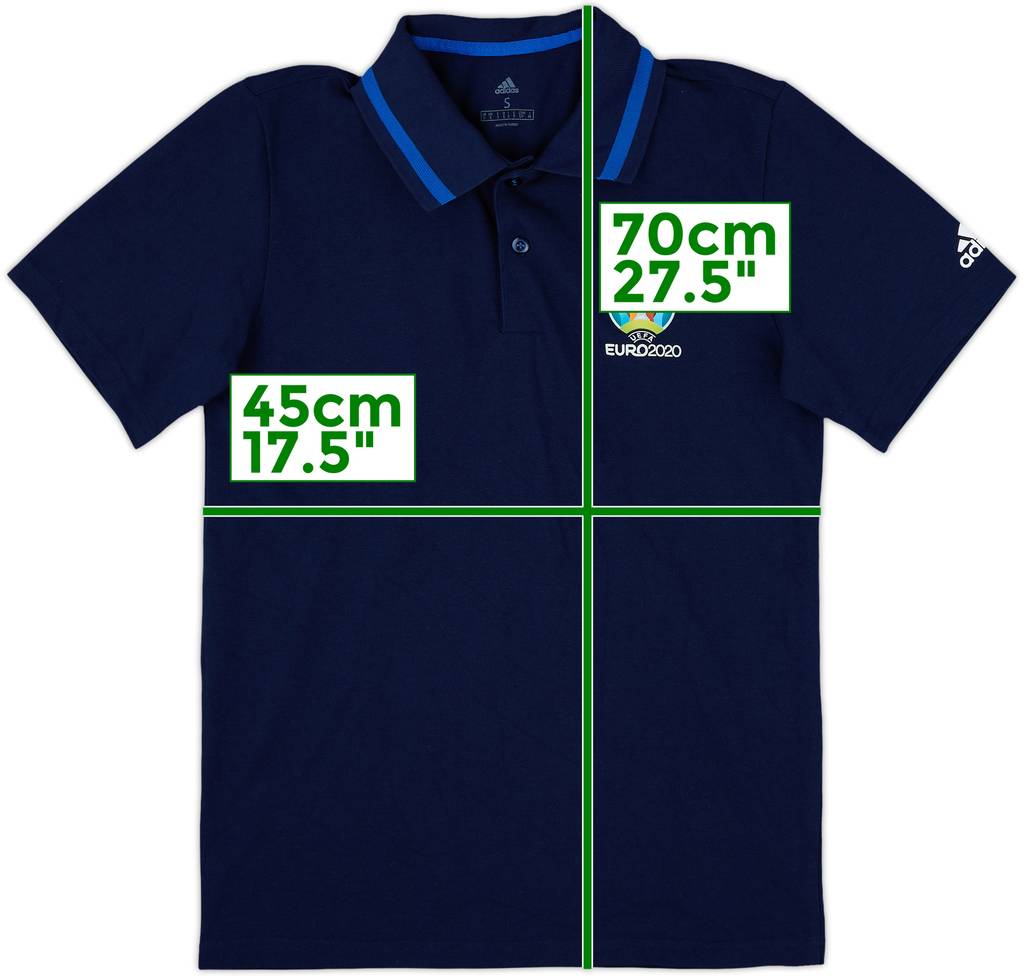 2021 UEFA Euro 2020 adidas Polo Shirt - 10/10 - (S)