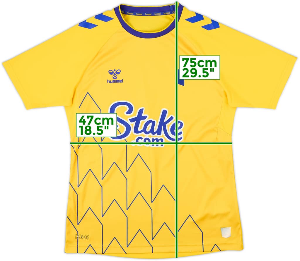 2022-23 Everton Third Shirt - 10/10 - (M)