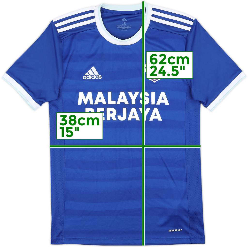 2020-21 Cardiff Home Shirt - 7/10 - (XS)