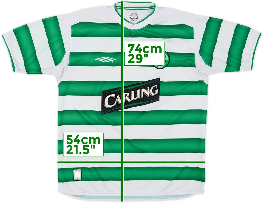 2003-04 Celtic Home Shirt - 5/10 - (L)