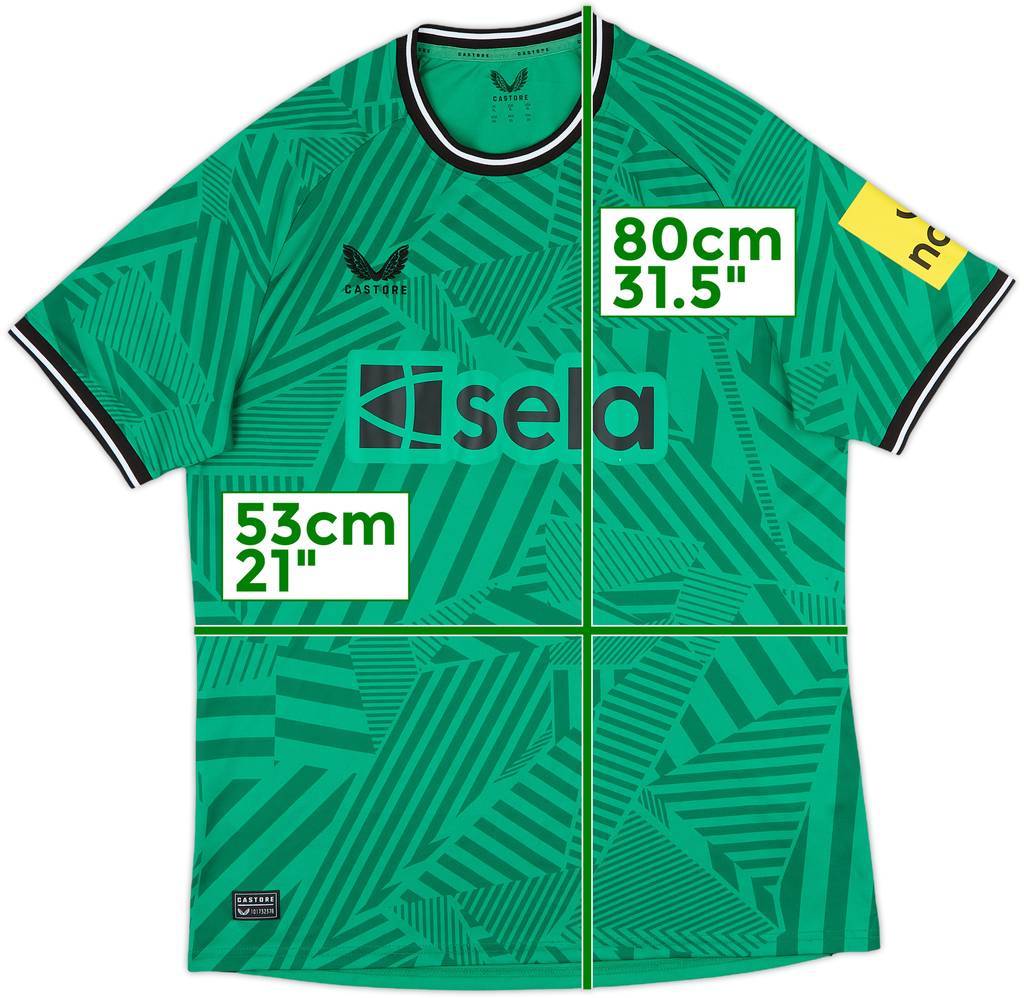 2023-24 Newcastle Away Shirt - 9/10 - (XL)
