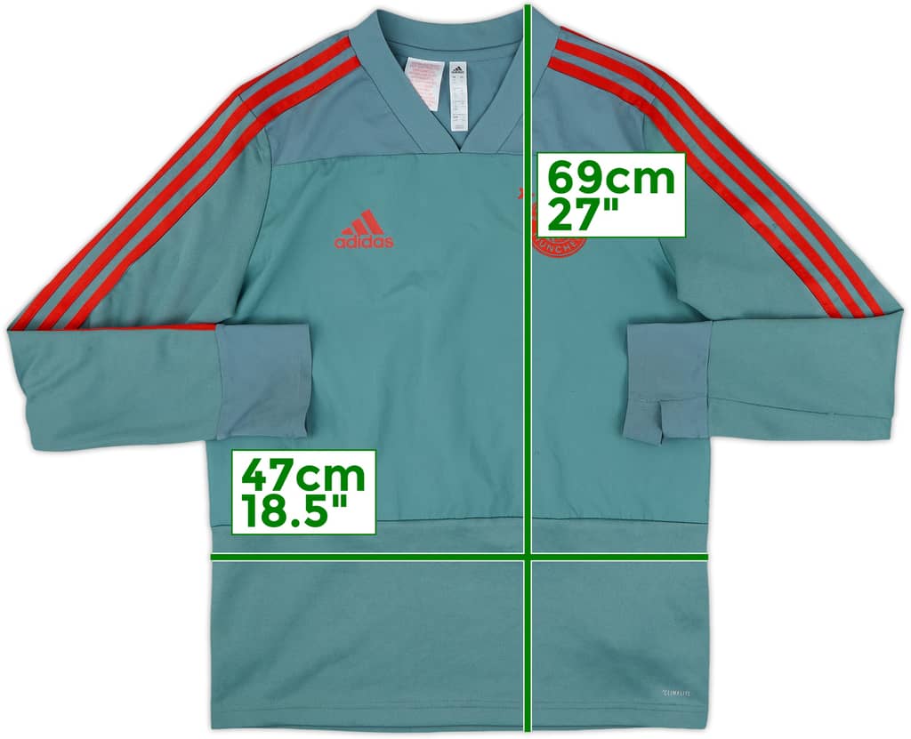 2018-19 Bayern Munich adidas Drill Top - 8/10 - (L.Boys)
