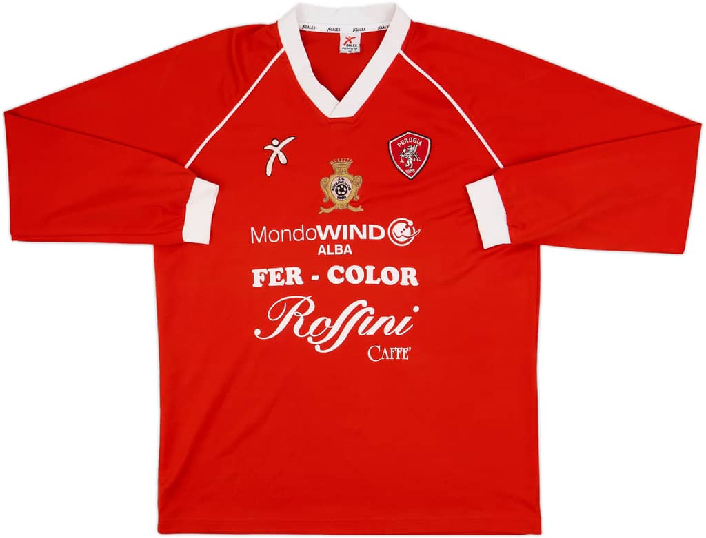 2001-02 Perugia Galex Training L/S Shirt - 9/10 - (M)