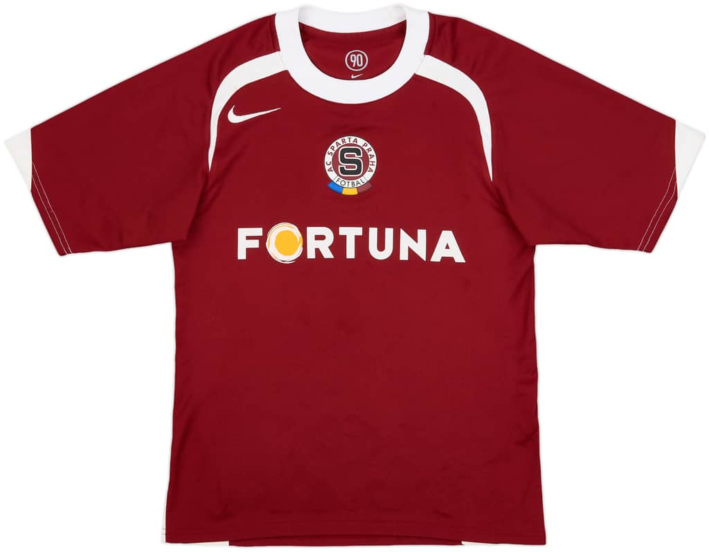 2006-07 Sparta Prague Home Shirt - 7/10 - (XS)