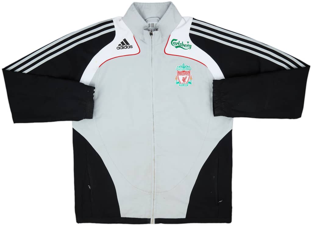 2008-09 Liverpool adidas Track Jacket - 6/10 - (M/L)