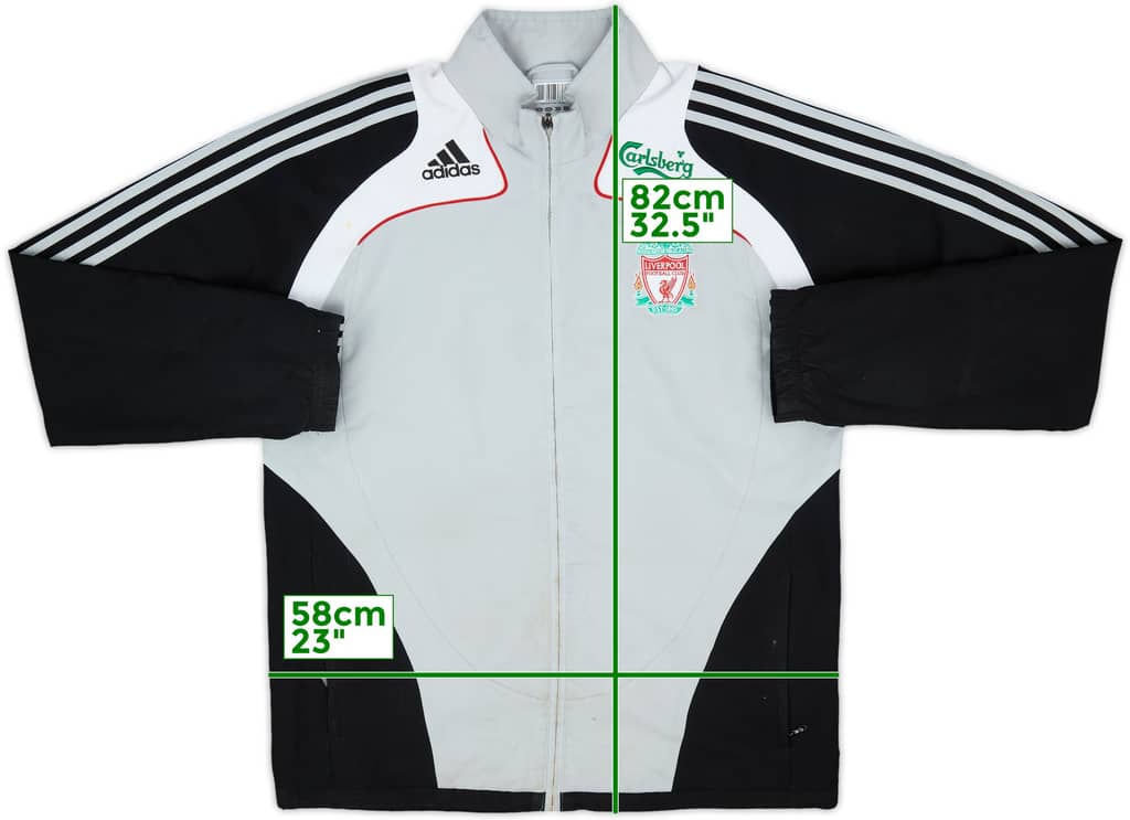 2008-09 Liverpool adidas Track Jacket - 6/10 - (M/L)