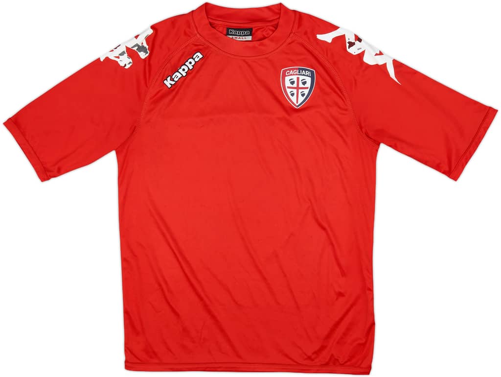 2014-15 Cagliari Kappa Training Shirt - 5/10 - (S)