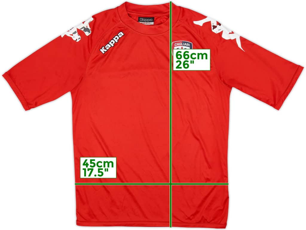 2014-15 Cagliari Kappa Training Shirt - 5/10 - (S)
