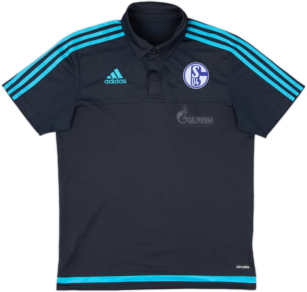 2018-19 Schalke adidas Polo Shirt - 5/10 - (M)