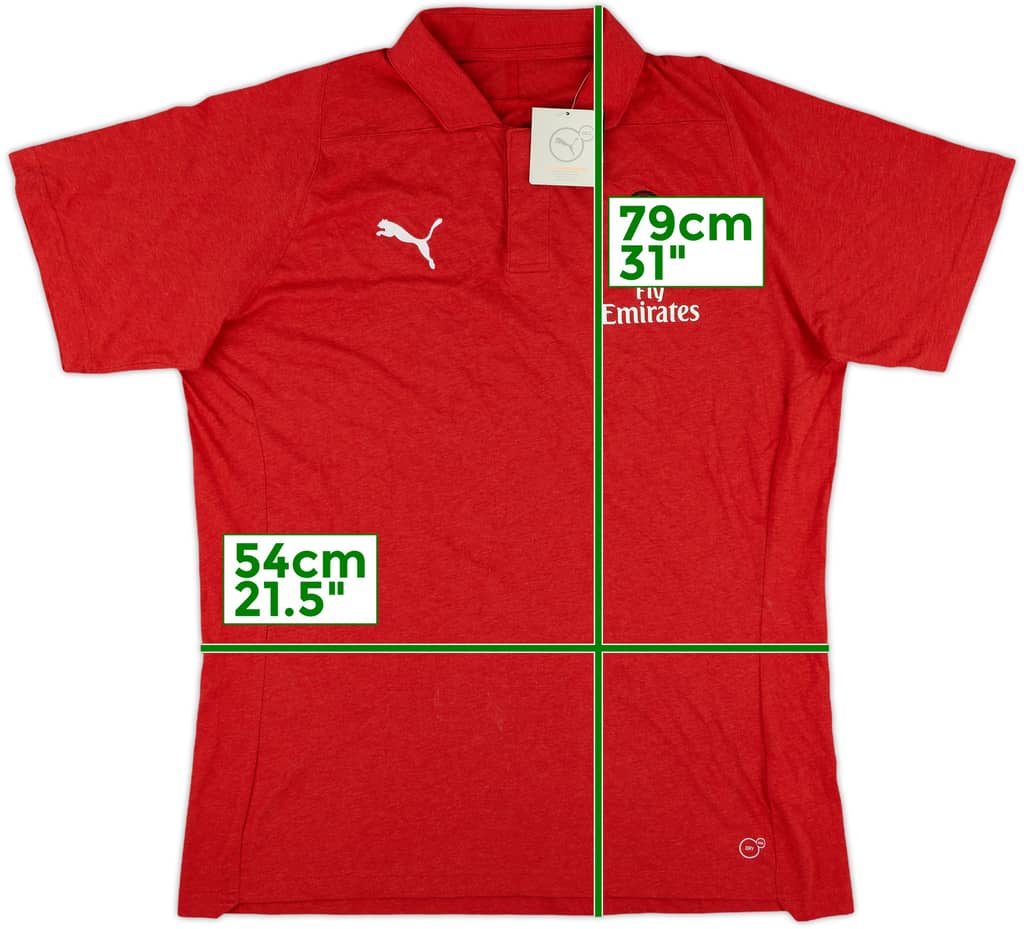 2018-19 AC Milan Puma Polo Shirt (XL)