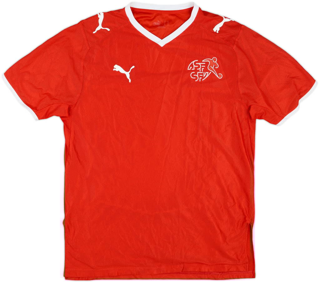 2008-10 Switzerland Home Shirt - 8/10 - (M)
