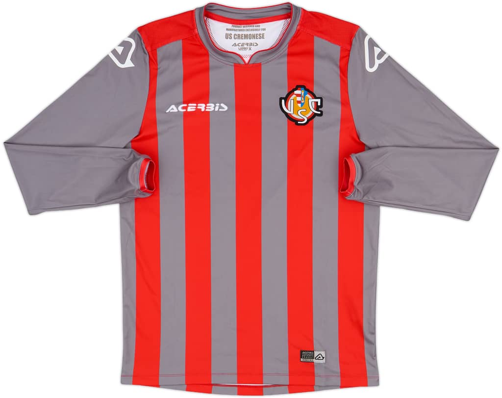 2019-20 Cremonese Home L/S Shirt - 9/10 - (M)