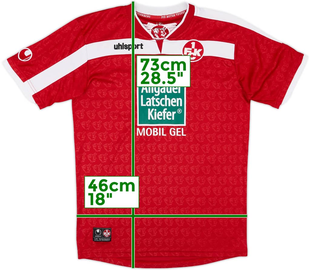 2013-14 Kaiserslautern Home Shirt - 7/10 - (S)