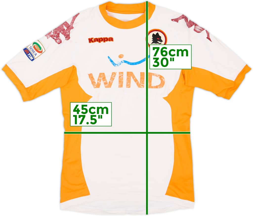 2010-11 Roma Away Shirt - 4/10 - (M)