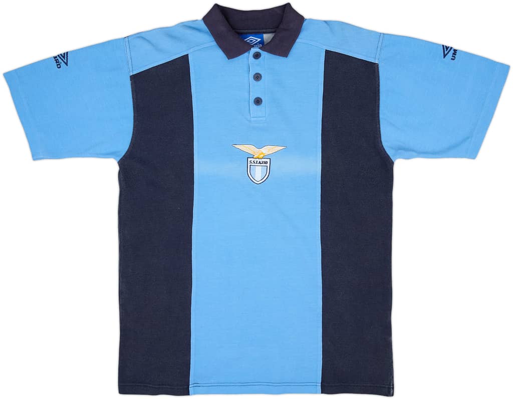 1996-97 Lazio Umbro Polo Shirt - 6/10 - (M)