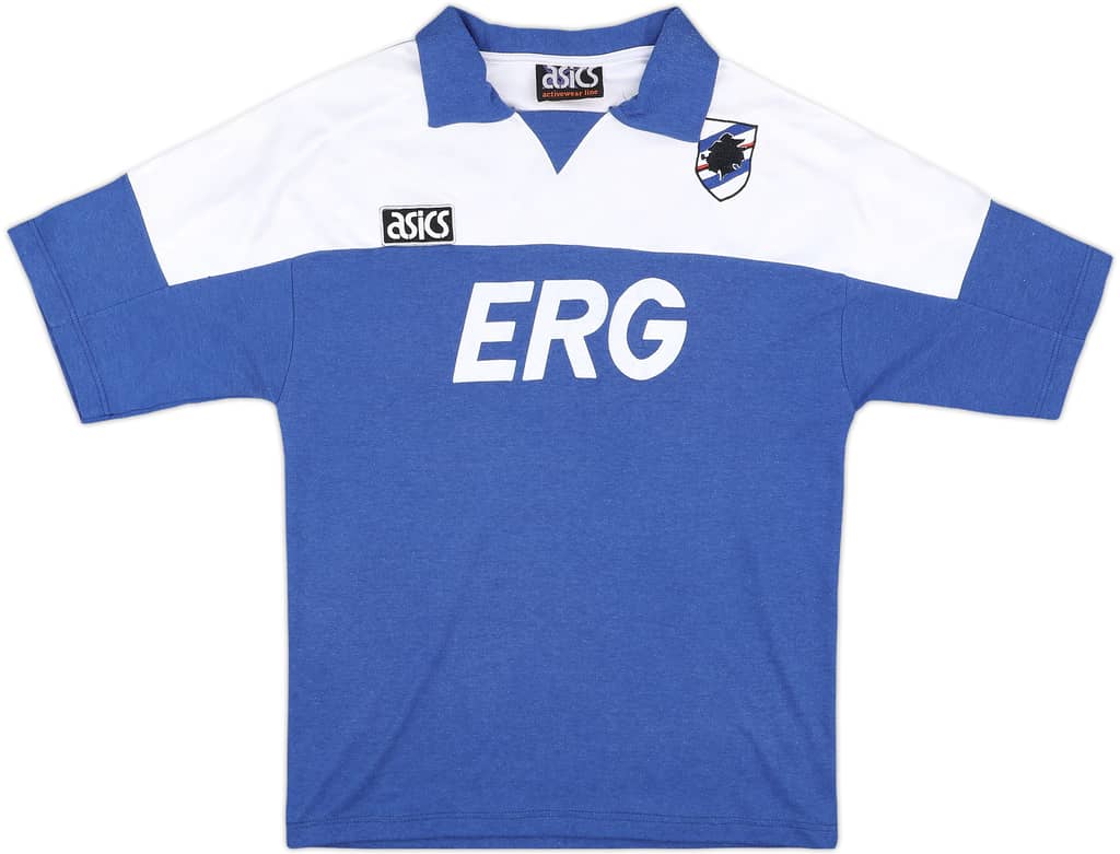 1992-94 Sampdoria Asics Training Shirt - 8/10 - (M)