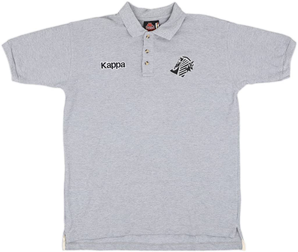 1990s Juventus Kappa Polo Shirt - 8/10 - (L)