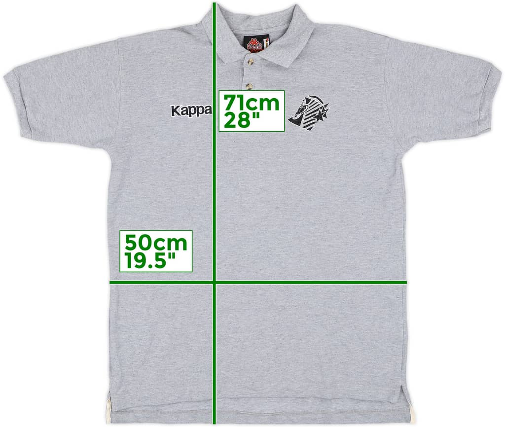 1990s Juventus Kappa Polo Shirt - 8/10 - (L)