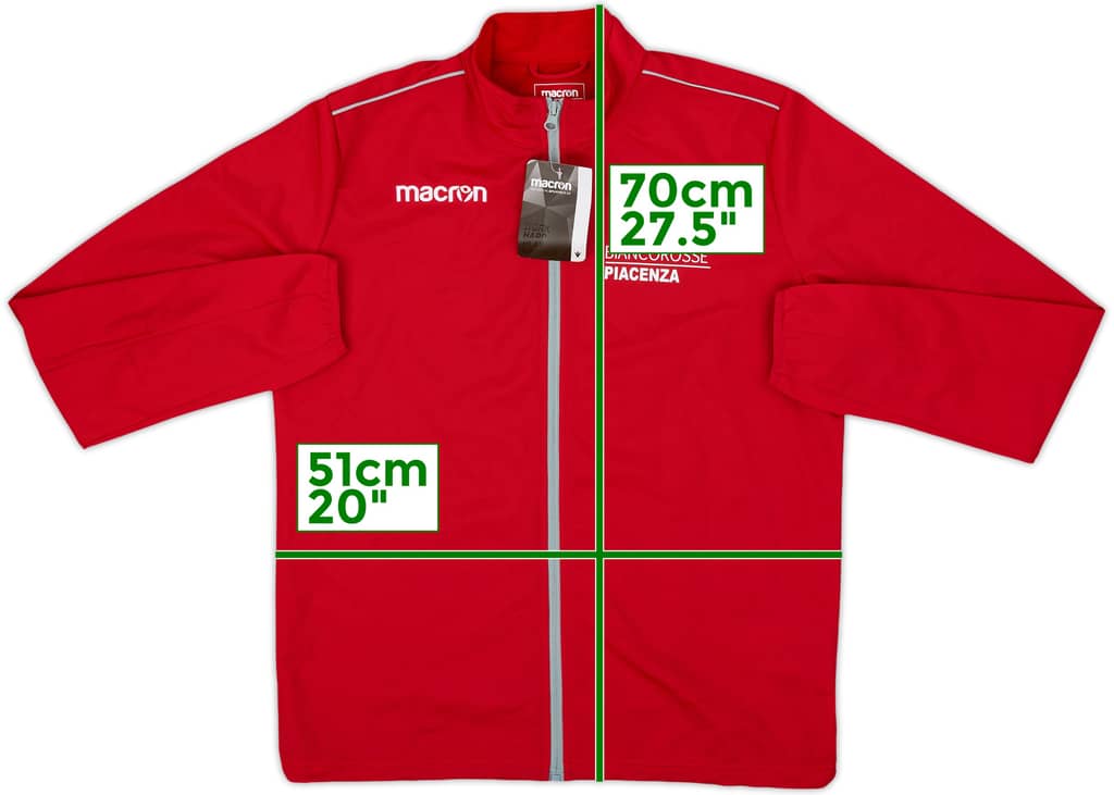 2015-16 Piacenza Macron Track Jacket (S)
