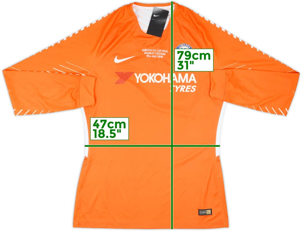 2018 Chelsea Player Issue FA Cup Final GK Shirt
