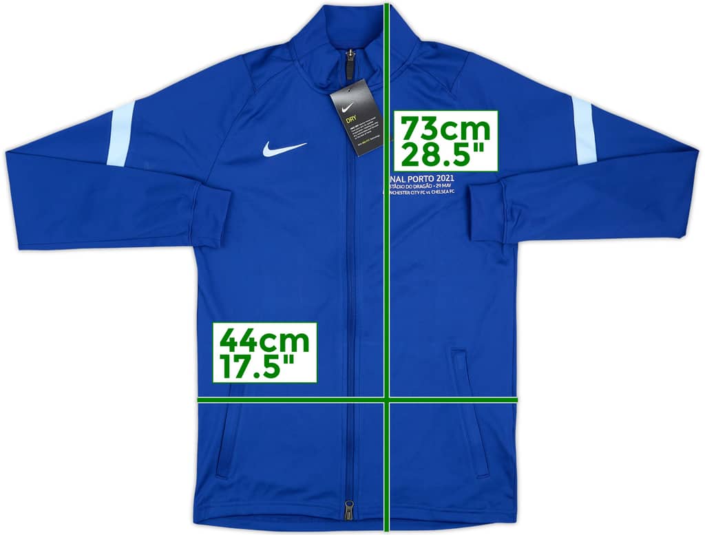 2021 Chelsea Staff Issue UEFA Champions League Final Track Top (S)