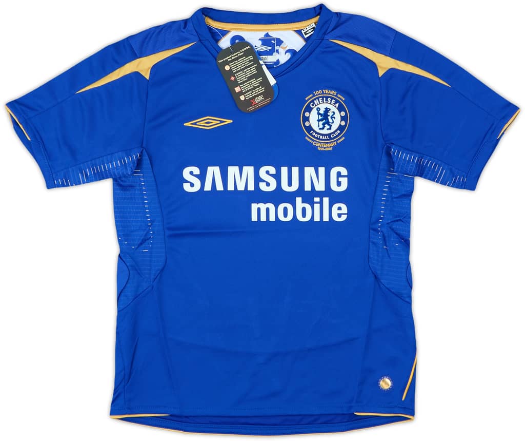 2005-06 Chelsea Centenary Home Shirt (S.Boys)