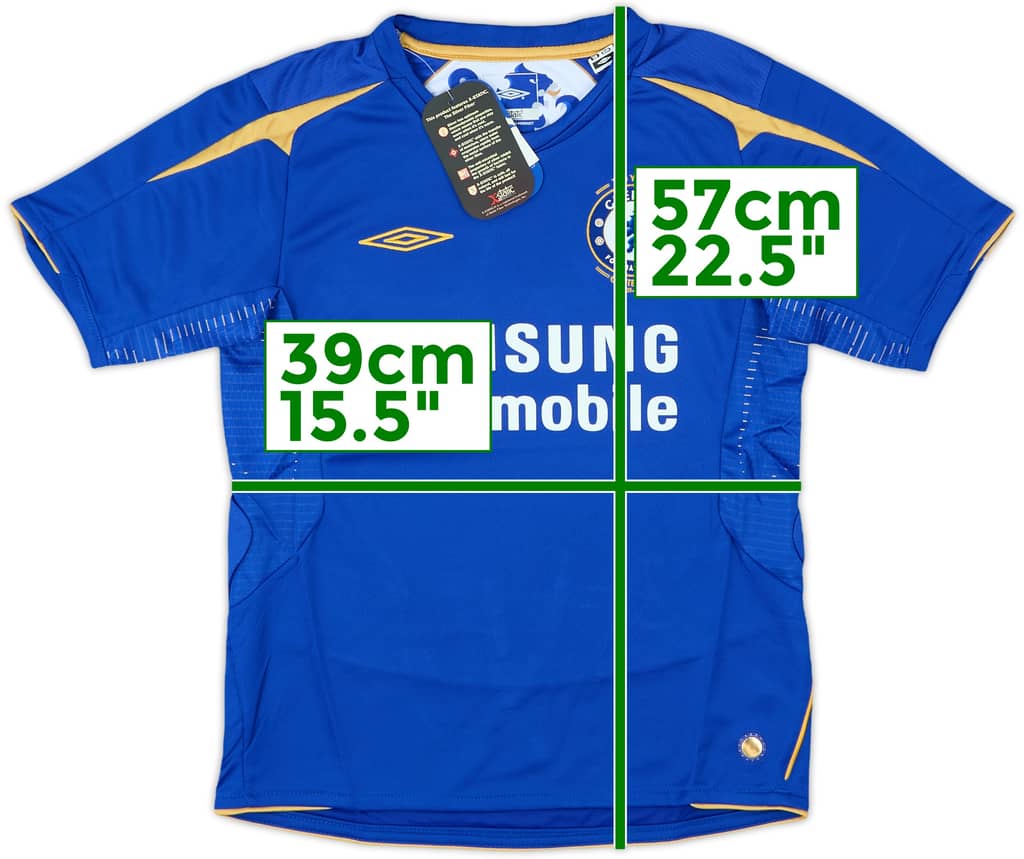 2005-06 Chelsea Centenary Home Shirt (S.Boys)