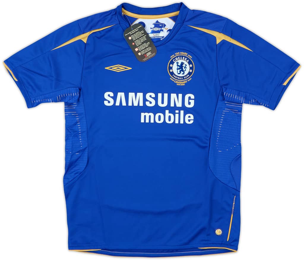 2005-06 Chelsea Centenary Home Shirt (M.Boys)