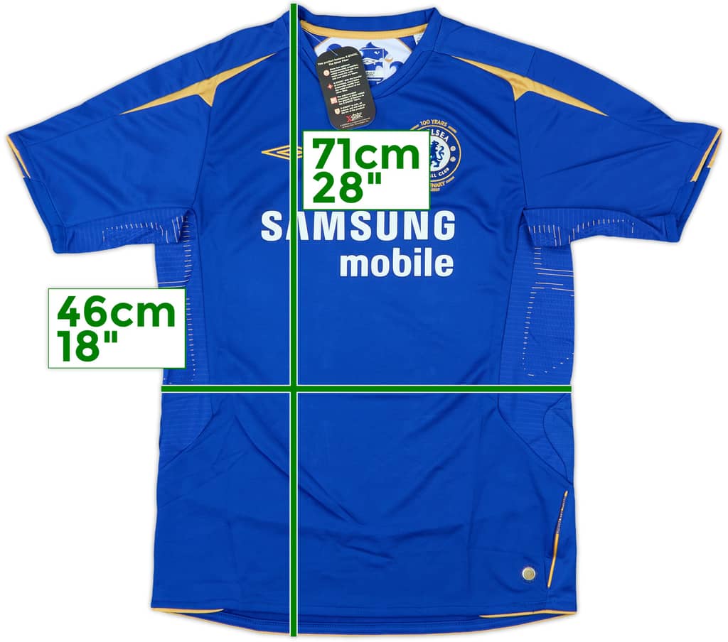 2005-06 Chelsea Centenary Home Shirt (XL.Boys)