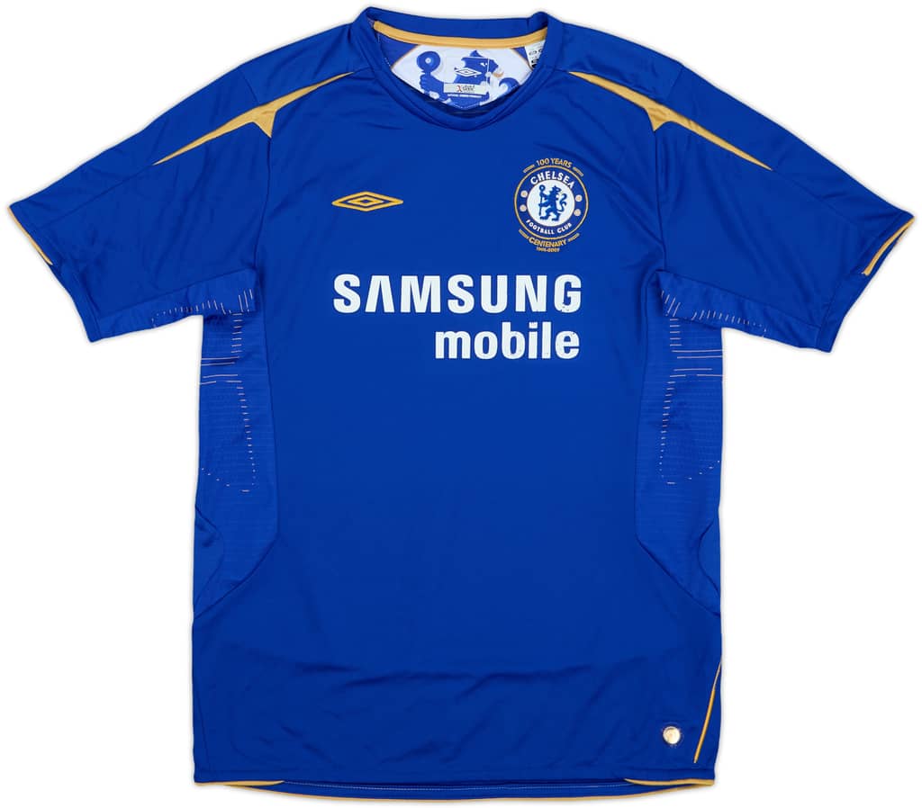 2005-06 Chelsea Centenary Home Shirt - 5/10 - (XL.Boys)