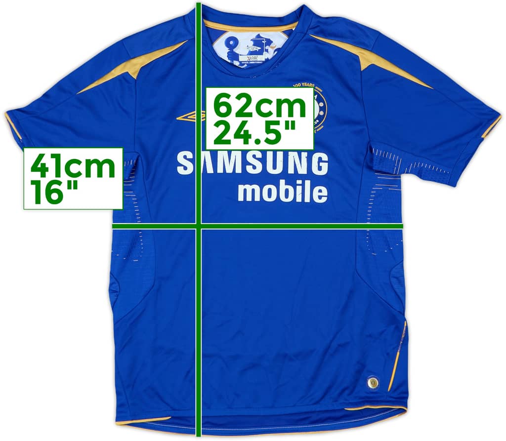 2005-06 Chelsea Centenary Home Shirt - 6/10 - (M.Boys)