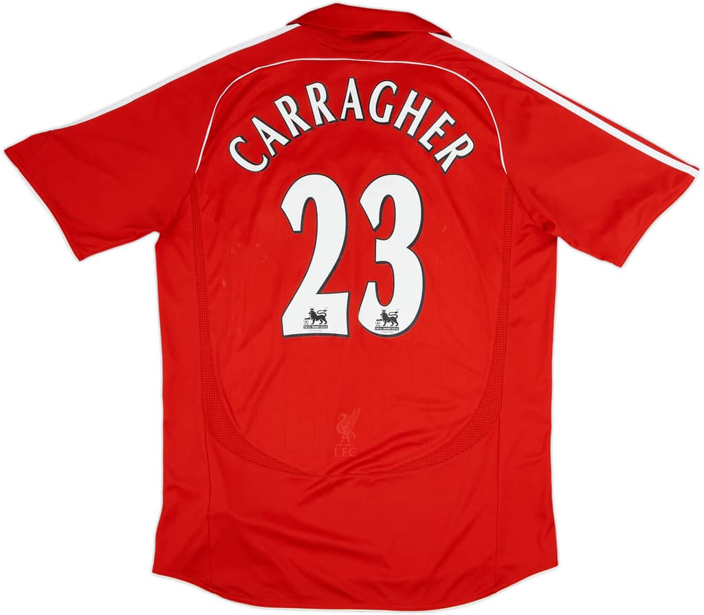 2006-08 Liverpool Home Shirt Carragher #23 - 5/10 - (L)