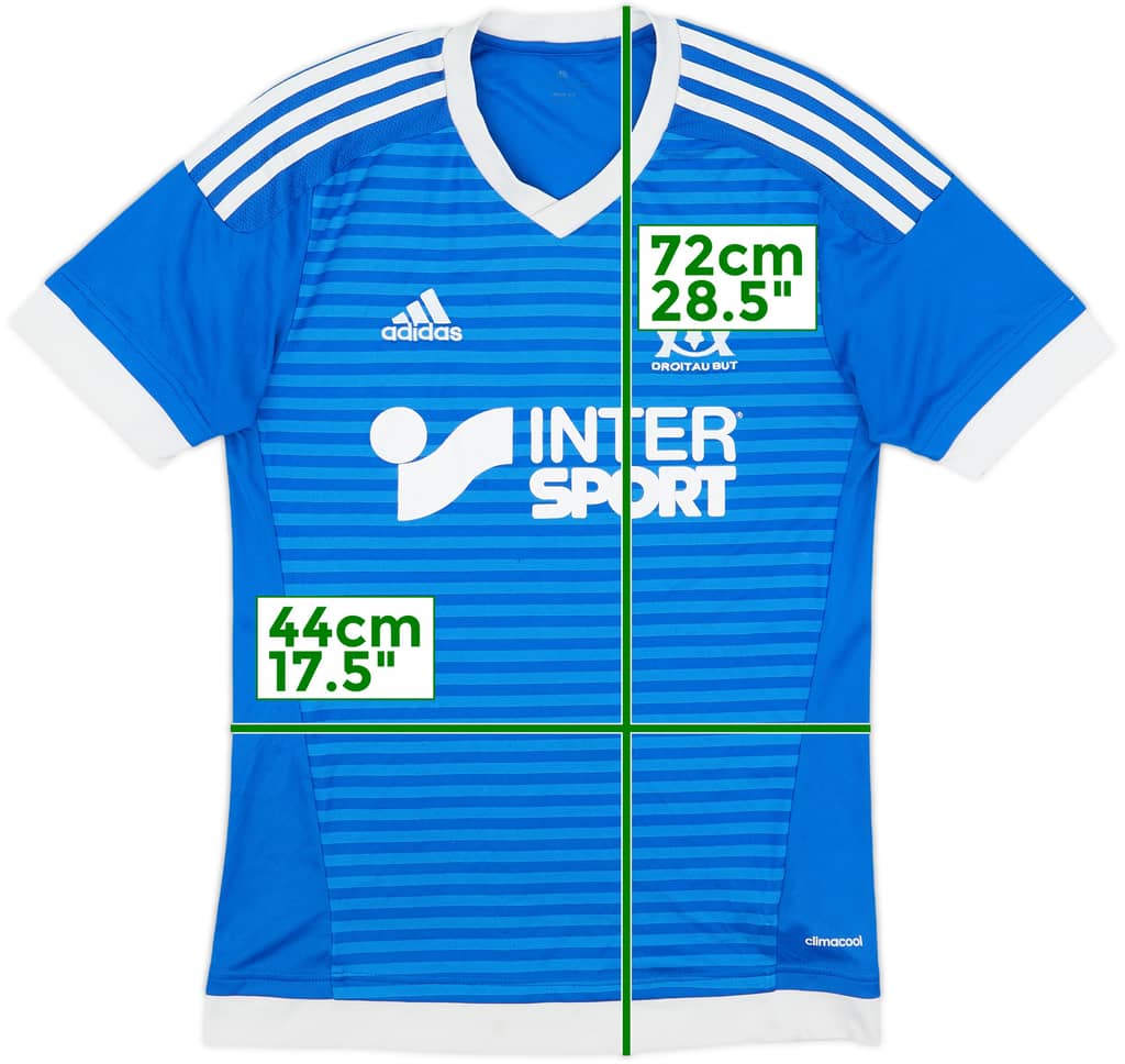 2015-16 Olympique Marseille Third Shirt - 6/10 - (XS)