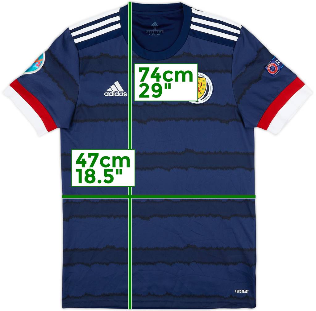 2020-22 Scotland Home Shirt - 8/10 - (S)