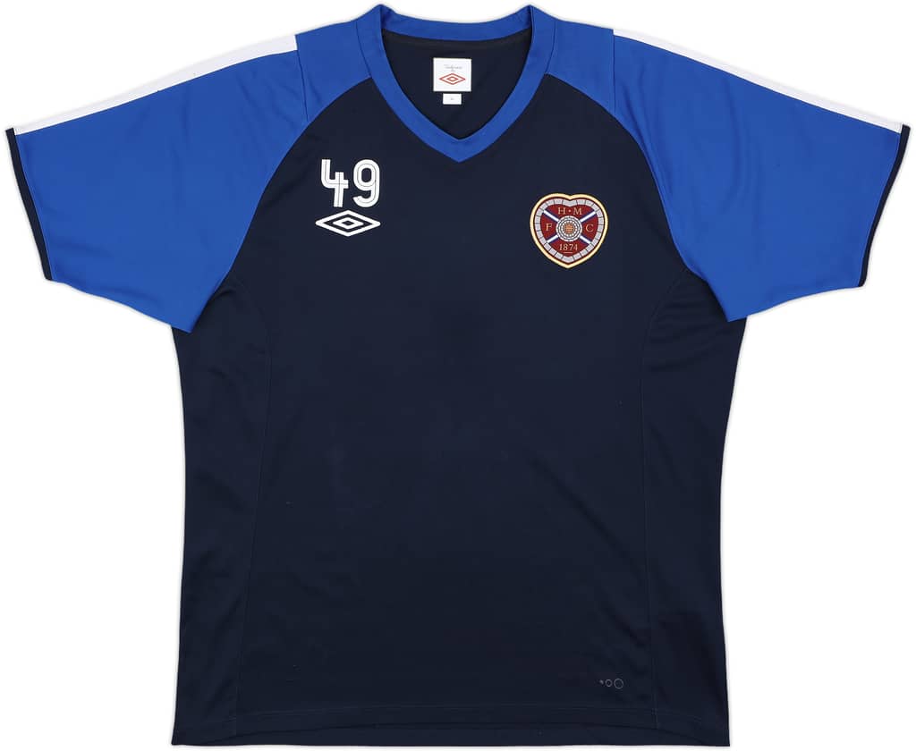 2010-11 Hearts Player Issue Umbro Training Shirt #49 - 7/10 - (XL)