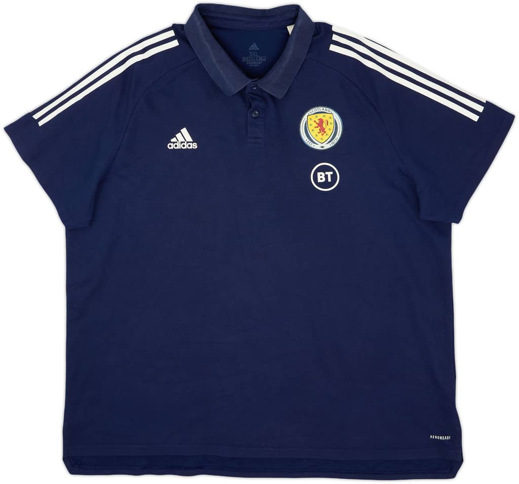 2020-21 Scotland adidas Polo Shirt - 6/10 - (3XL)
