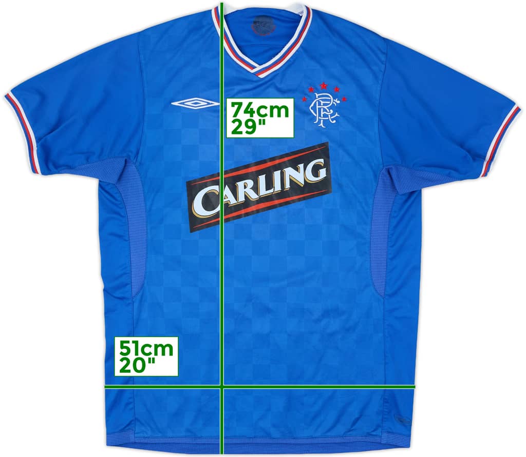 2009-10 Rangers Home Shirt - 7/10 - (L)