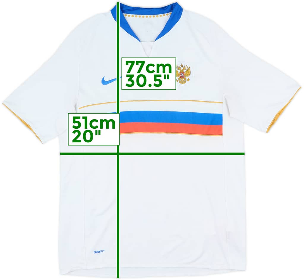 2008-10 Russia Home Shirt - 6/10 - (M)