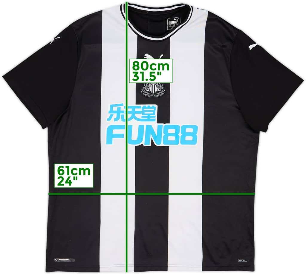 2019-20 Newcastle Home Shirt - 5/10 - (XXL)