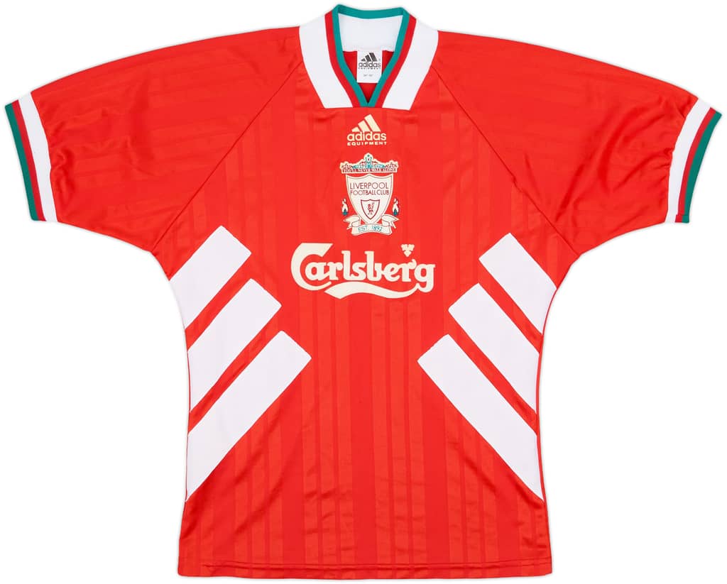 1993-95 Liverpool Home Shirt - 7/10 - (S)