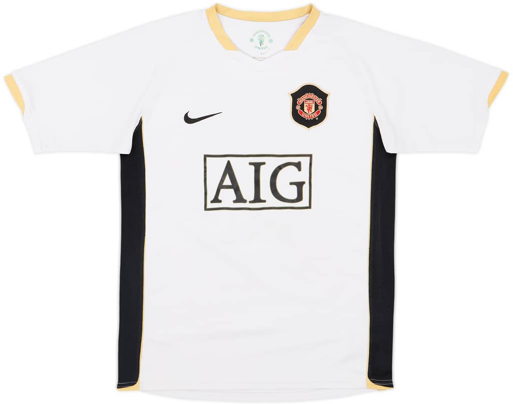 2006-08 Manchester United Away Shirt - 5/10 - (L.Boys)