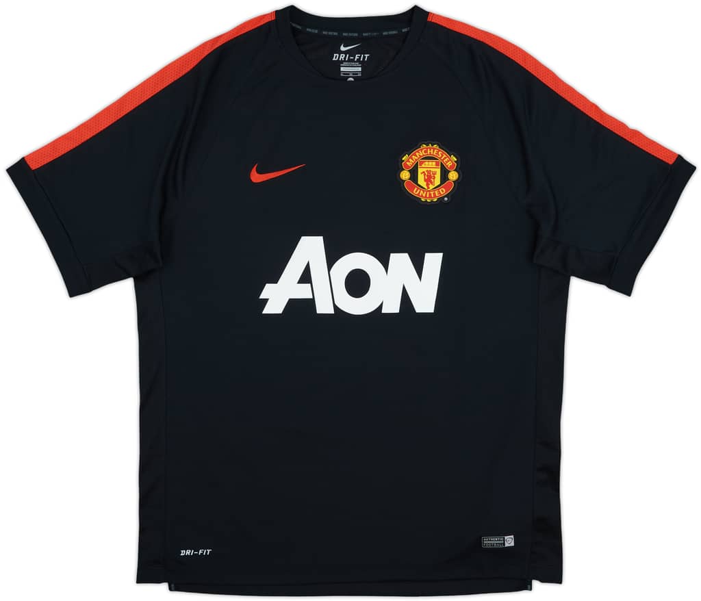 2014-15 Manchester United Nike Training Shirt - 9/10 - (XL)