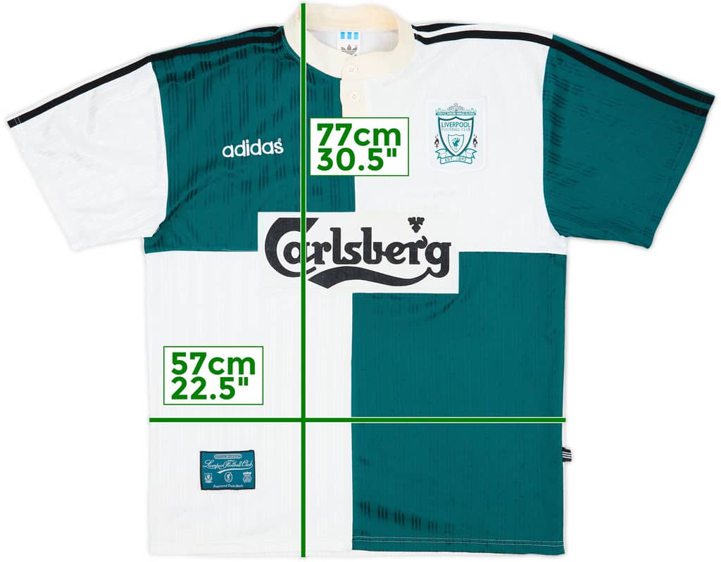 1995-96 Liverpool Away Shirt - 8/10 - (L)