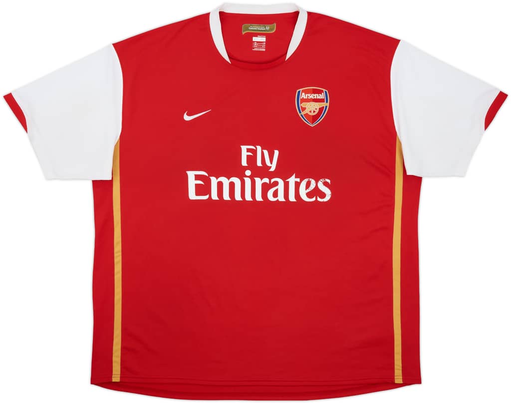 2006-08 Arsenal Home Shirt - 5/10 - (3XL)
