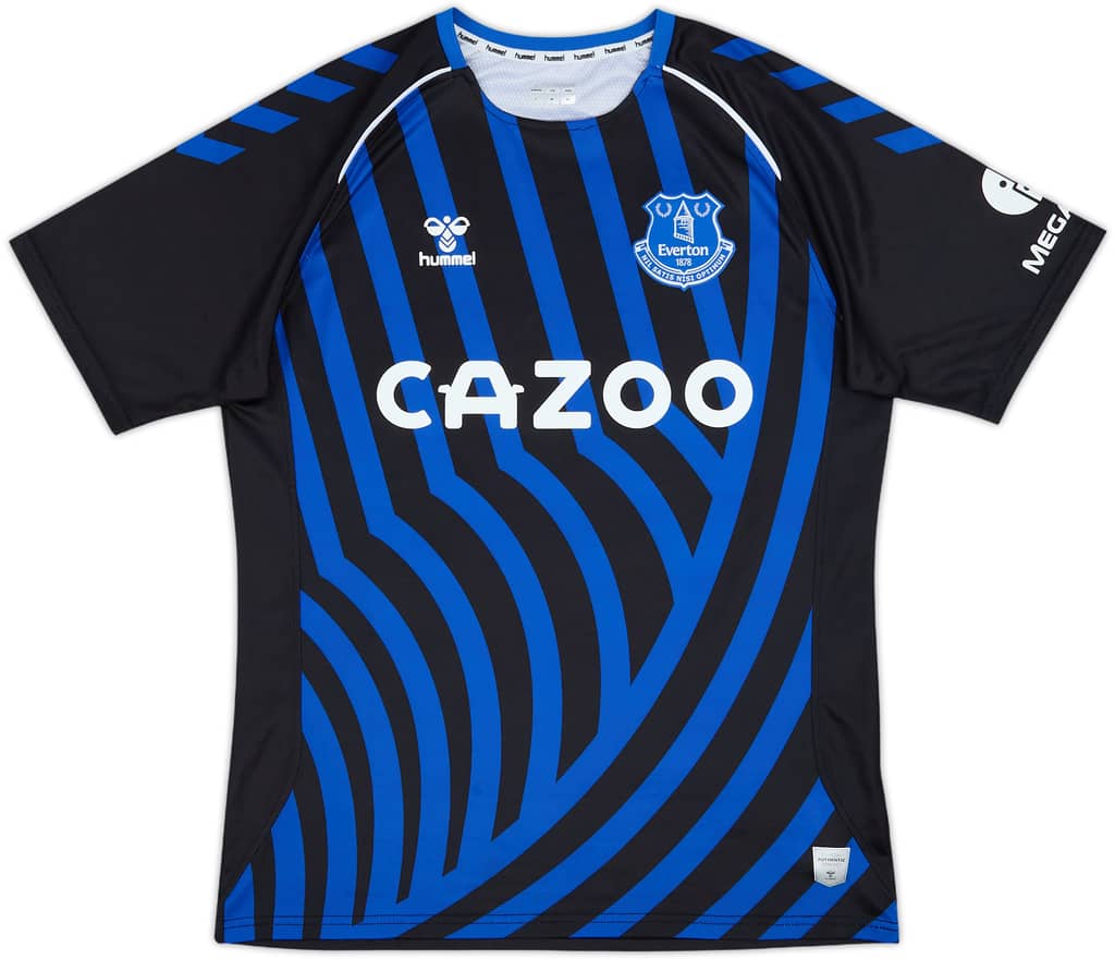 2020-21 Everton Hummel Training Shirt - 9/10 - (L)