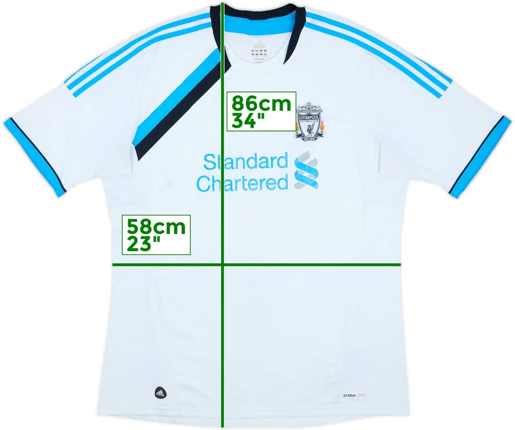 2011-12 Liverpool Third Shirt - 5/10 - (XXL)